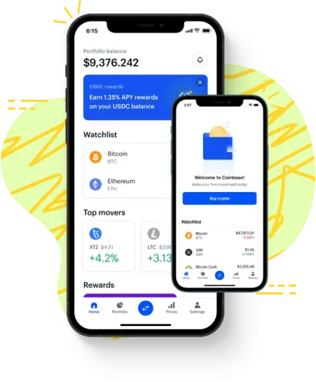 Coinbase Clone Supports Both Android & iOS Platforms