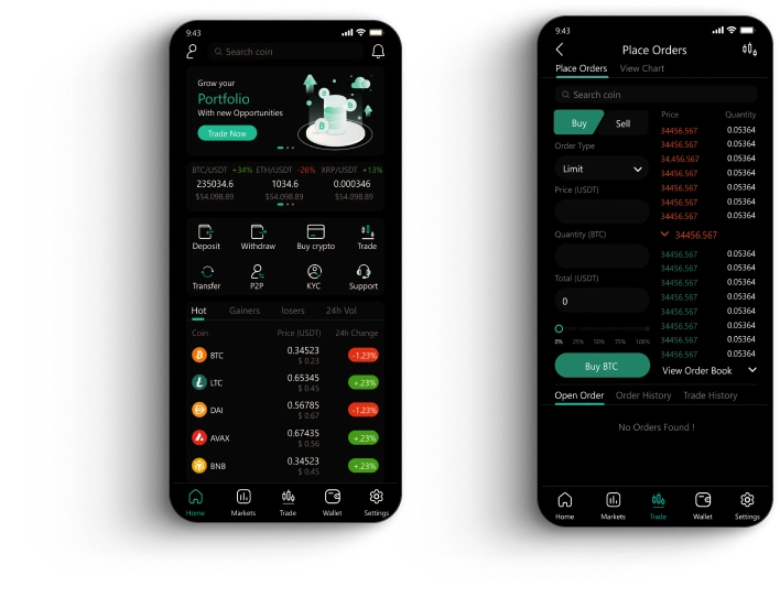 Kraken Clone App with All-in-One Powerful Interface