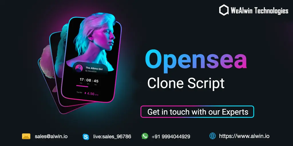 Opensea Clone Script, Create an NFT Marketplace like OpenSea