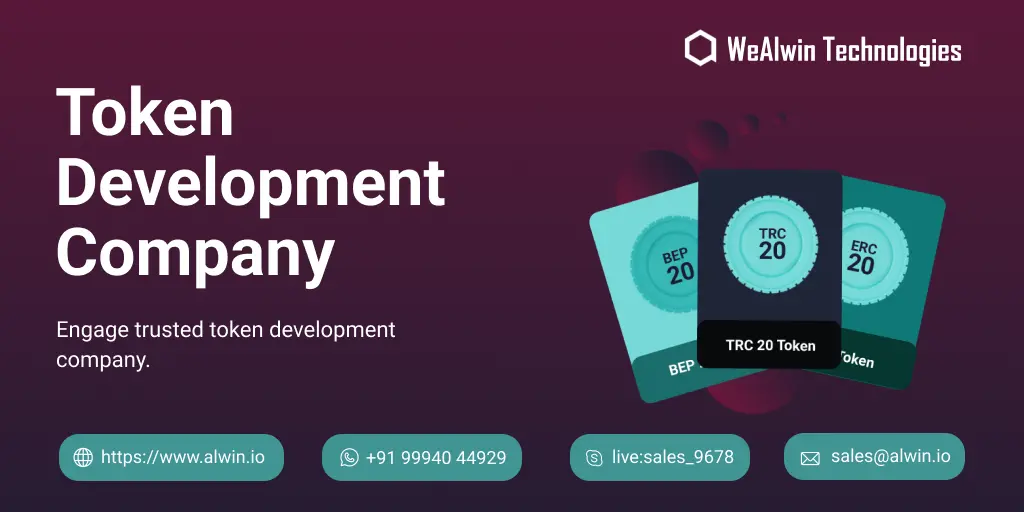 Token Development Company | WeAlwin Technologies